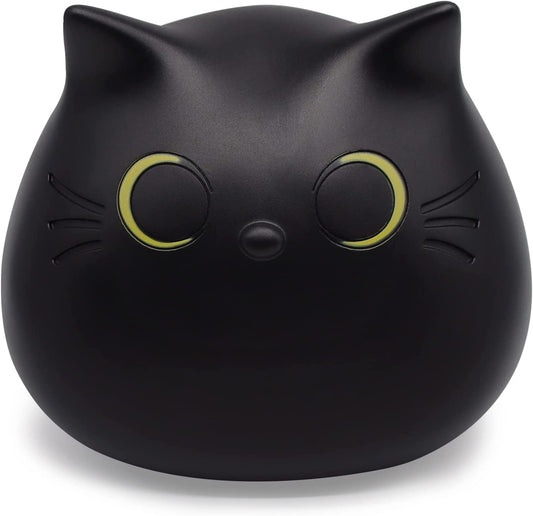 White Cow Bank Money, ATM Bank Electronic Coin Money Bank, Cute Coin Money Box Saving Coins Cash Fun Gift for Kids (black)