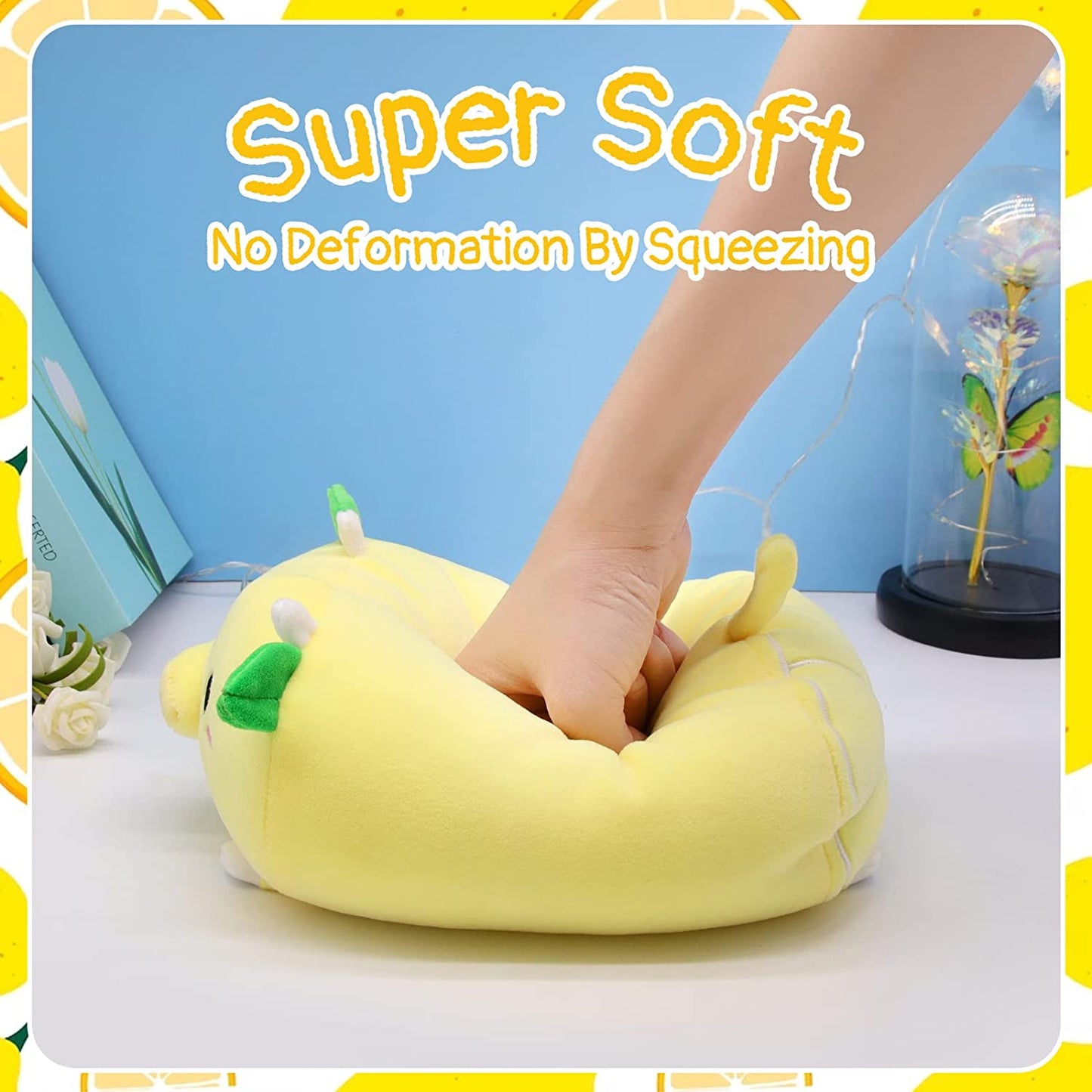 Cow Plush Pillow Cow Stuffed Animals, Cute Cow Plushie Stuffed Animals Cow, Kawaii Stuffed Cow Plush Doll Toy for Kids Christmas Birthday Gifts Home Decore