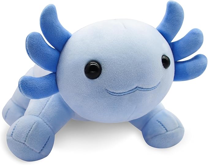 Desdfcer Axolotl Plush Toy, Axolotl Cuddly Toy, Stuffed Toy, Axolotl Plush Cushion Toy, Axolotl Cushion Doll, Gift for Children, Girls, Boys, Christmas