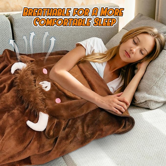 Wearable Hooded Blanket for Women, Soft Snuggle Wrap Cape Throw Warm Idea Gift for Birthday Christmas