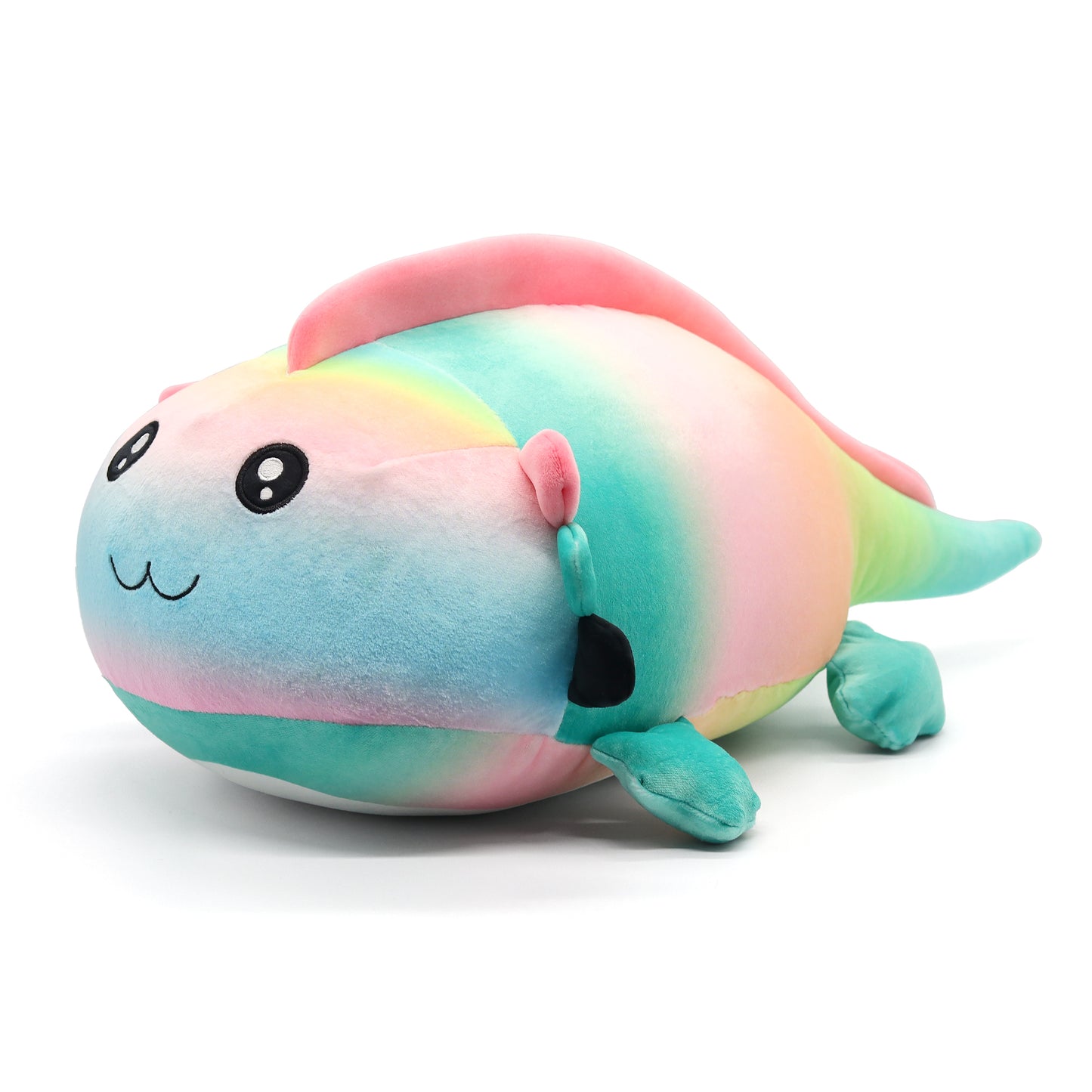 17.8inch Axolotl Plush Toy,Axolotl Stuffed Animal Kawaii Axolotl Plushies Pillow Toy Super Soft Plush Doll for Kids Boys and Girls Gift for Christmas (Multicolor)
