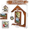 Dog Memorial Picture Frame, Pet Memorial Gifts for Loss of Dog, Loss of Dog Sympathy Gift Remembrance Gift, Wooden Picture Frame 4×6 - you always in my heart