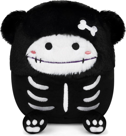 Halloween Plush Skull Halloween Stuffed Animals Toy, Cute for Kids Boys Girls, Kawaii Halloween Decoration Home Decor (Big)