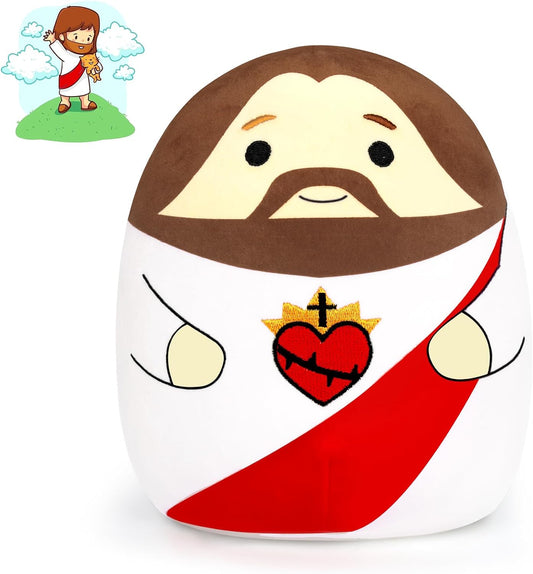 Jesus Plush Toy My Friend Jesus Stuffed Doll Christ Religious Toys, Savior Jesus Plush Doll Christian Religious Jesus Figure Classic Religious