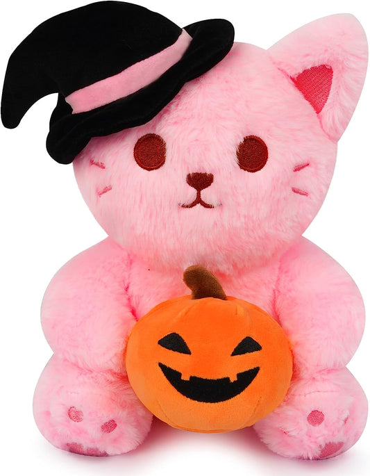 Cat Plush Cat Stuffed Animals, Cute Pink Cat Plushie Cat Doll Gifts