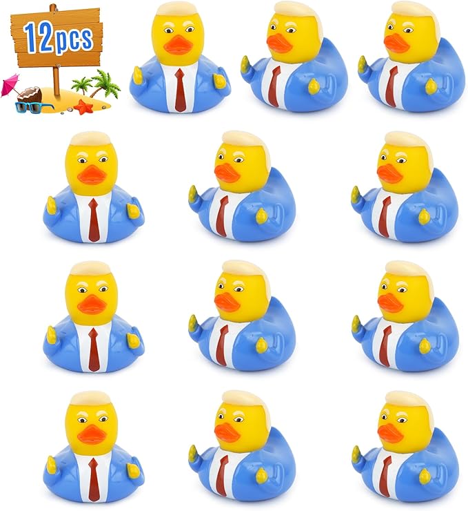 Rubber Ducks - Rubber Ducks Bulk 12 Pcs,Rubber Duck for Jeeps,Baby Bath Toys,Rubber Duckies for Baby Shower Pool Party Favors
