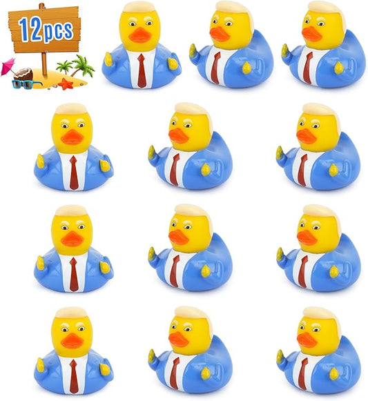 Rubber Ducks - Rubber Ducks Bulk 12 Pcs,Rubber Duck for Jeeps,Baby Bath Toys,Rubber Duckies for Baby Shower Pool Party Favors