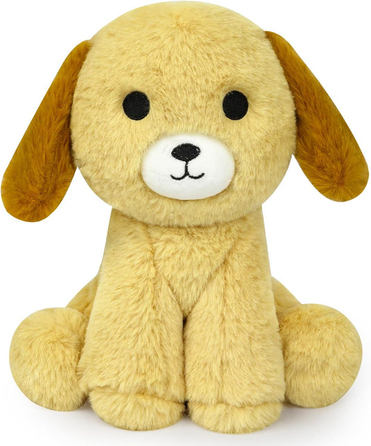 Yellow Dog Stuffed Animal - 8inch Labrador Dog Plush Cute Sit Stuffed Animal Dog Plushie Toy - Kawaii Puppy Stuffed Animals for Kids, Christmas, Birthday, Home Decor
