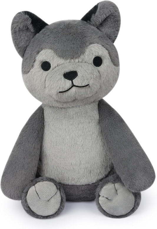 Wolf Weighted Stuffed Animals,17inch Wolf Stuffed Animal Plush Cute Wolf Weighted Plush for Kids, Soft Wolf Plush Toy for Kids, Boys, Girls Birthday