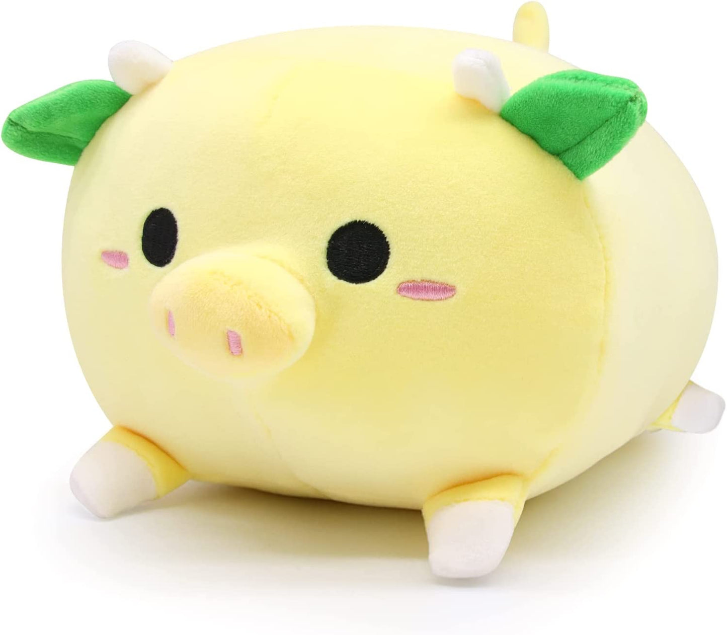 Cow Plush Pillow Cow Stuffed Animals, Cute Cow Plushie Stuffed Animals Cow, Kawaii Stuffed Cow Plush Doll Toy for Kids Christmas Birthday Gifts Home Decore