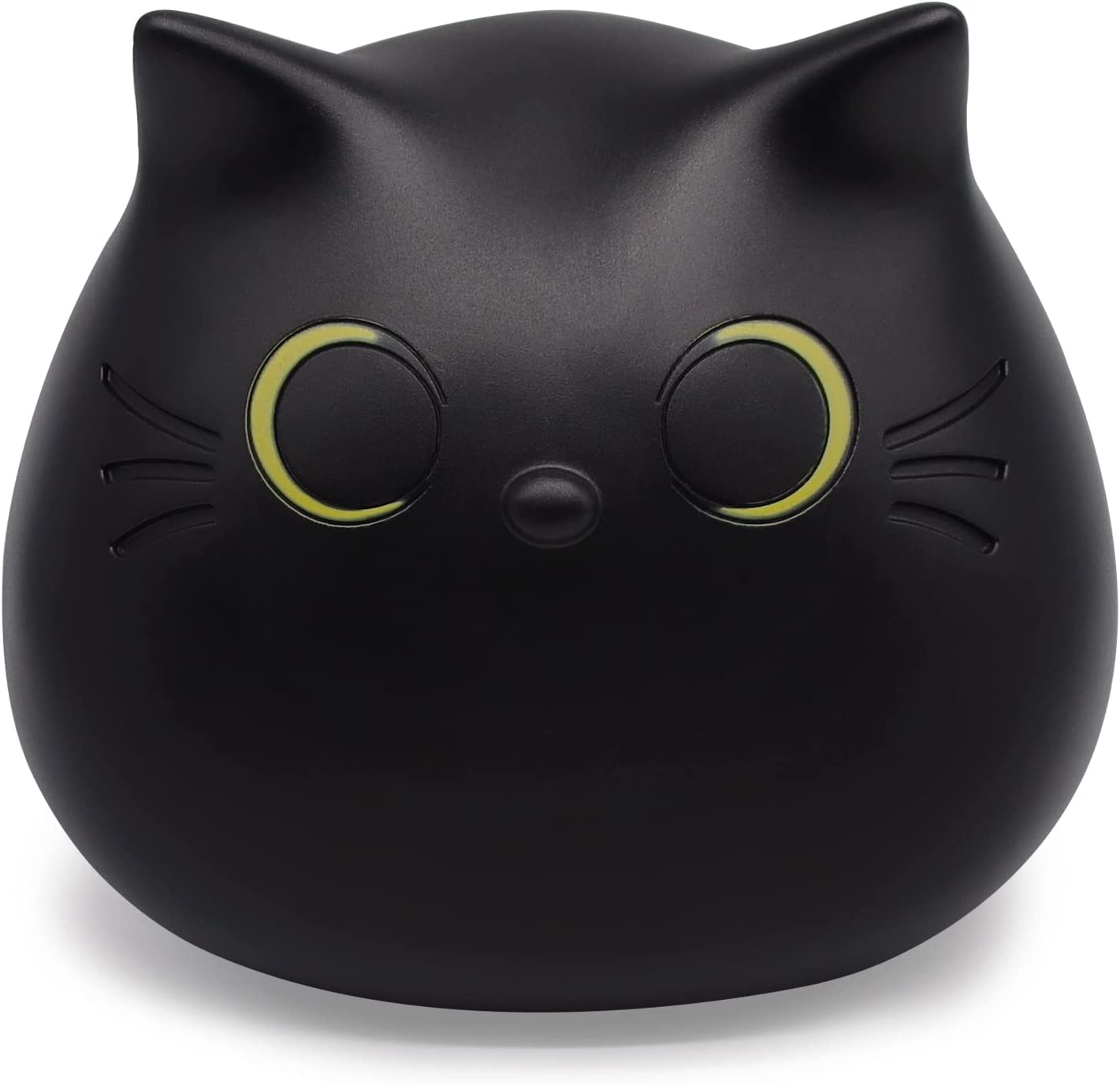 White Cow Bank Money, ATM Bank Electronic Coin Money Bank, Cute Coin Money Box Saving Coins Cash Fun Gift for Kids (black)