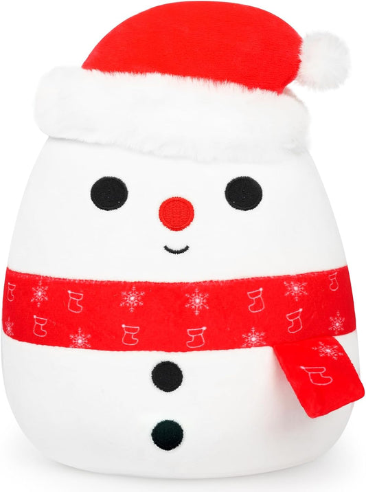 Weihnachten Plüschtier, 8in Schneemann Plüschtier, Weihnachten Schneemann Stofftiere, Kawaii Schneemann Plüschfigur Spielzeug Puppe,Geschenk für Weihnachten,Halloween,Geburtstag
