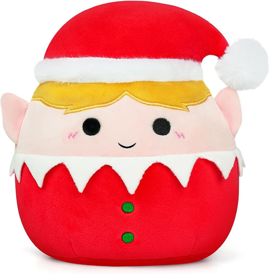 uguete de peluche de elfo de Navidad, linda almohada de peluche de elfo, muñeca de peluche de Navidad para niños y niñas (elfo)