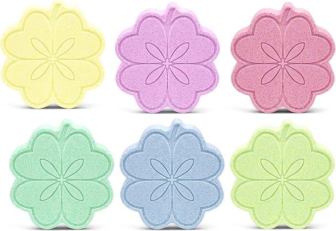 6PCS Shower Steamers Aromatherapy, Eucalyptus & Mint Grapefruit Essential Oil, Shower Bombs Birthday Gifts for Women Mom Grils, Self Care Gifts for Girlfriends, Stress Relief Relaxation