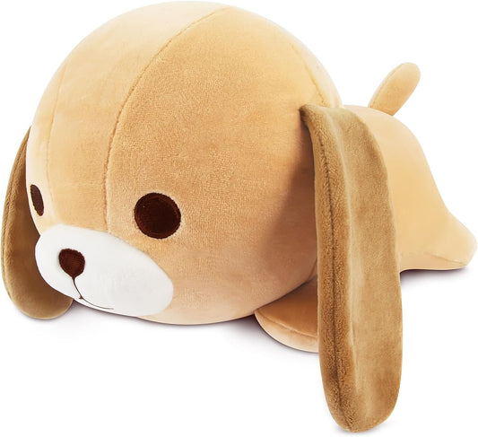 Almohada de peluche para perro de 11 pulgadas, juguete de peluche suave para niños, linda muñeca de peluche para perros, regalos de decoración de cumpleaños para niños y niñas