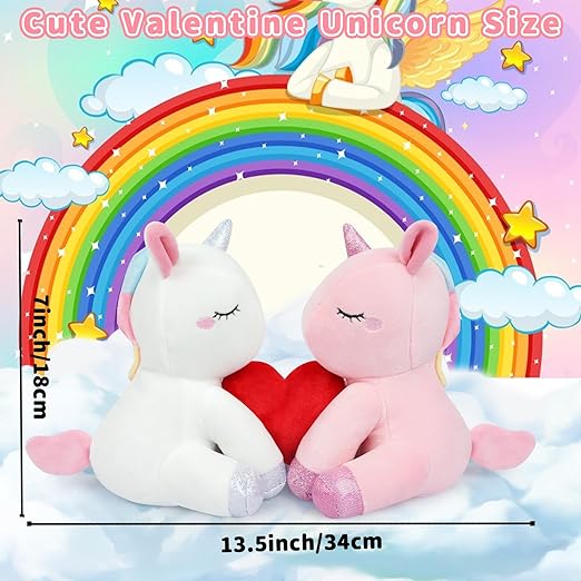 Juguete de peluche para el día de San Valentín, muñeca de peluche de gato lindo para el día de San Valentín Kawaii (blanco)