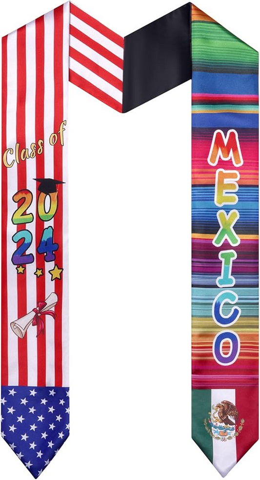 Graduation Stole Class of 2024 - Graduation Sash, Graduation Stole Gift,Graduation Sash for Graduation's Day