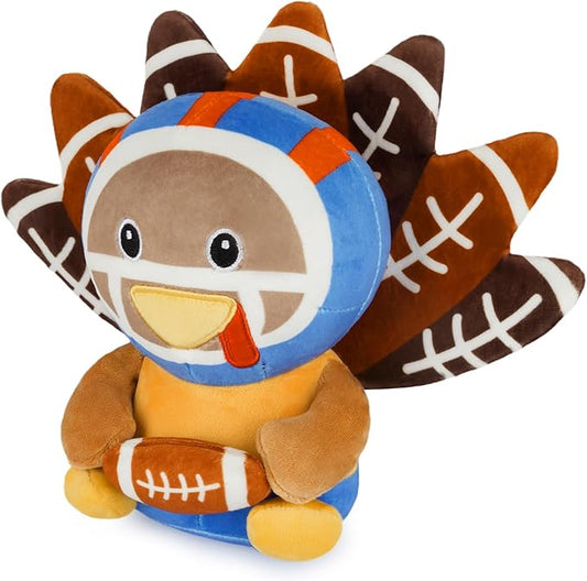 Thanksgiving Turkey Plush, Football Turkey Stuffed Animal Cute Stuffed Turkey Toys, Turkey Plushie Toy Turkey Thanksgiving Home Decor Thanksgiving Gifts for Kids Adult