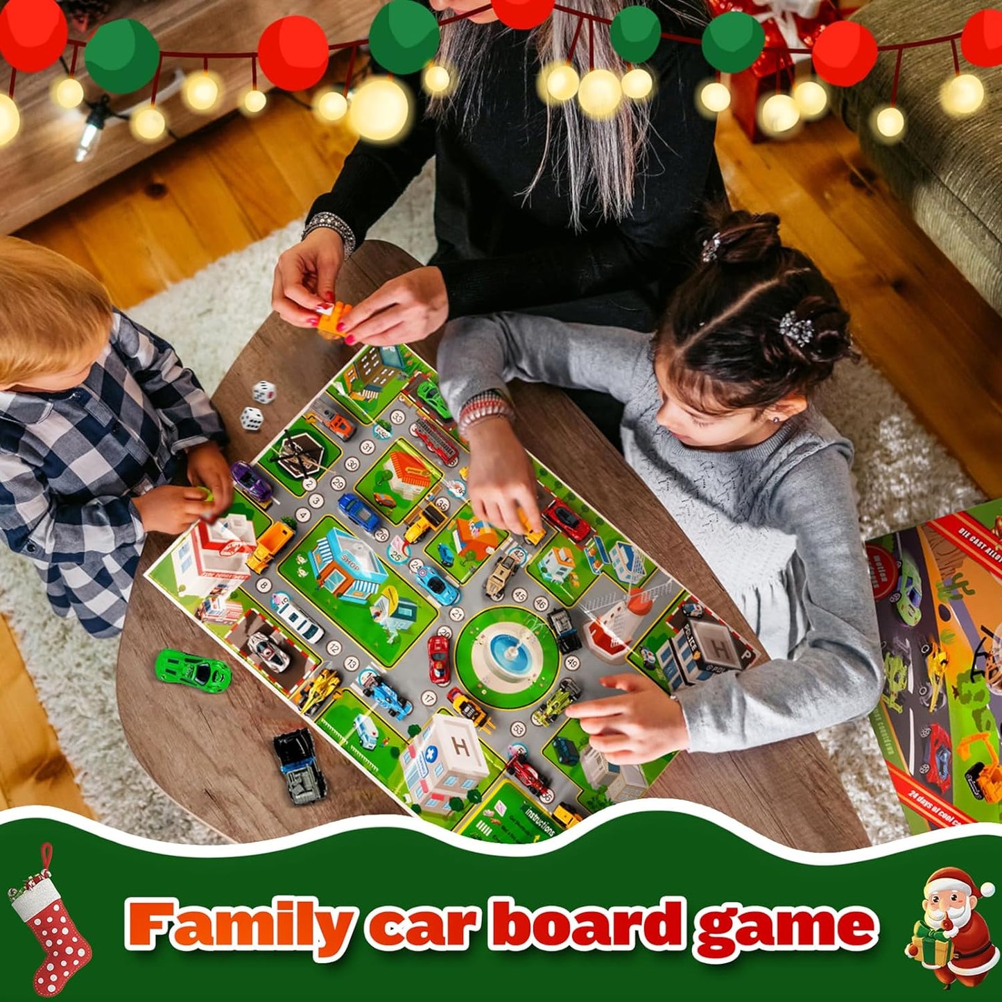 Advent Calendar 2023, Christmas Advent Calendar for Kids, 24pcs Alloy Cars for Christmas Countdown, Kids Advent Calendar Toys Gift