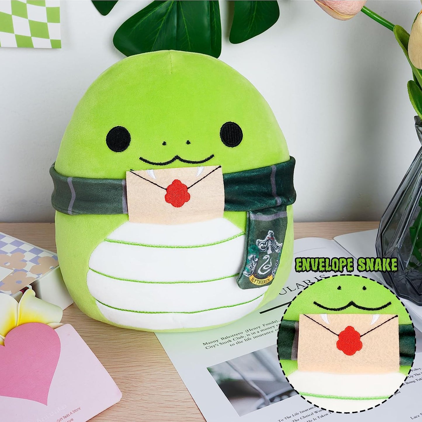 Snake Plush Stuffed Animal Toy, Cute Stuffed Animal Snake Plushie, Soft Snake Plush Doll Gifts for Kids Boys Girls Gifts School Season