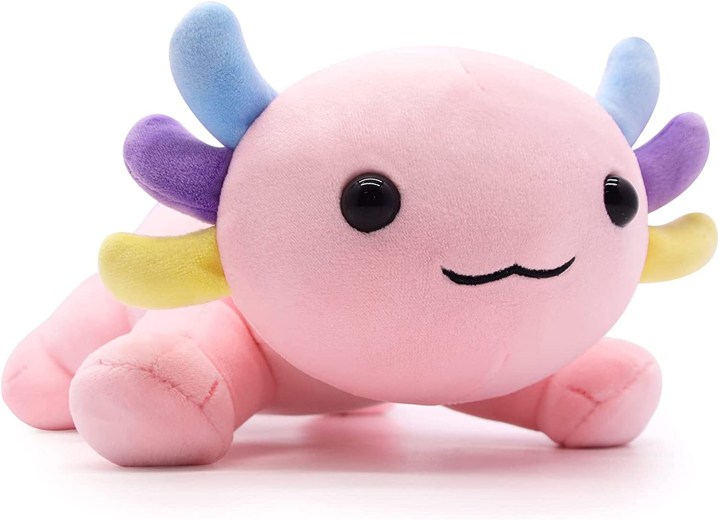 Axolotl Plush Toys 11'' Soft Cute Axolotl Stuffed Animals, Kawaii Axolotl Plushie Pillow Toys, Pink Axolotl Plush Toy Stuffed Axolotl Plush Pillow for Birthday Christmas Kids Gifts Home Car Decoration