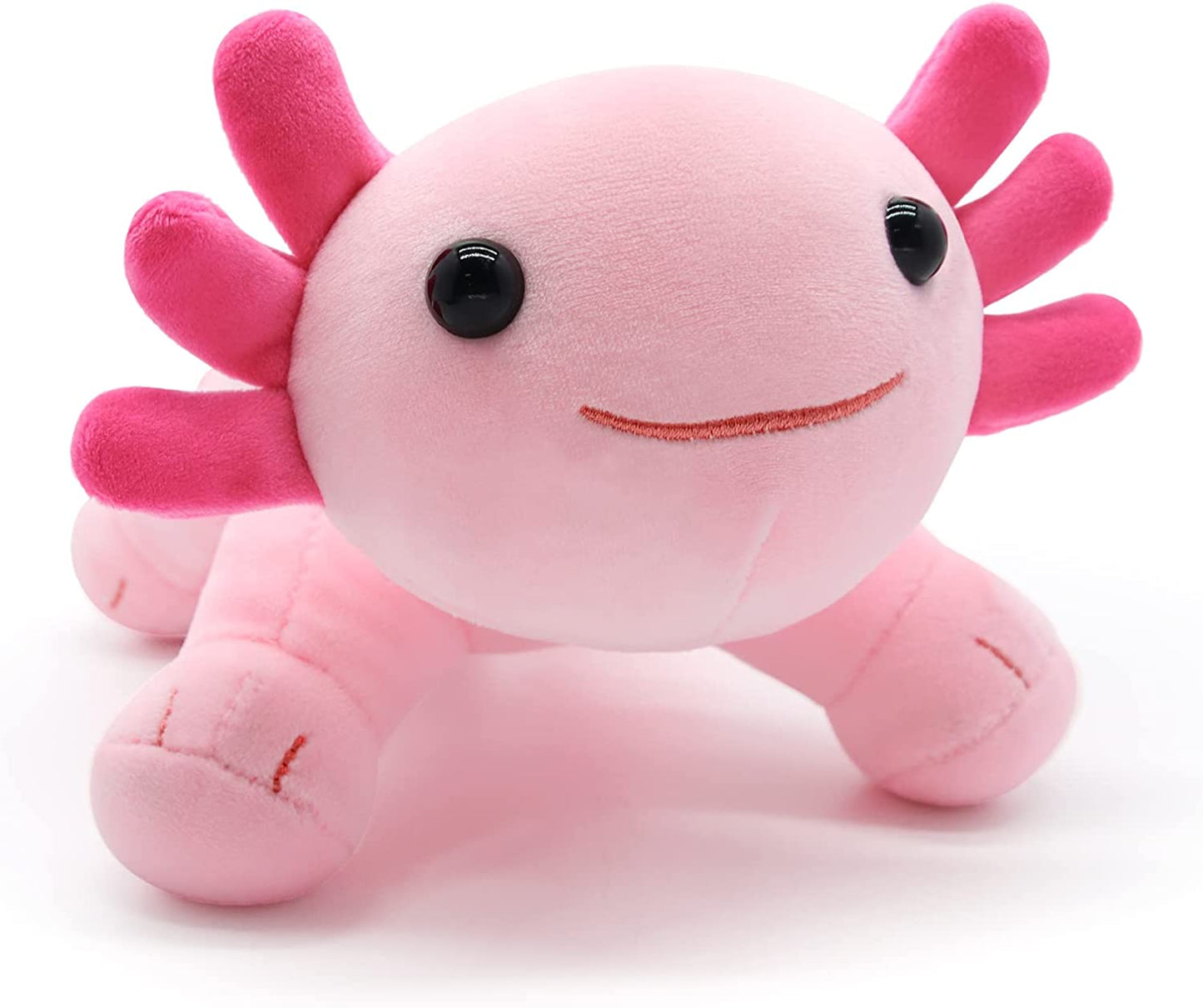 Axolotl Plush Toys 10.5'' Cute Axolotl Stuffed Animal, Kawaii Axolotl Plushie Pillow Doll, Blue Axolotl Plush Toy Cute Axolotl Plush Toy Pillow for Kids Birthday Home Decoration
