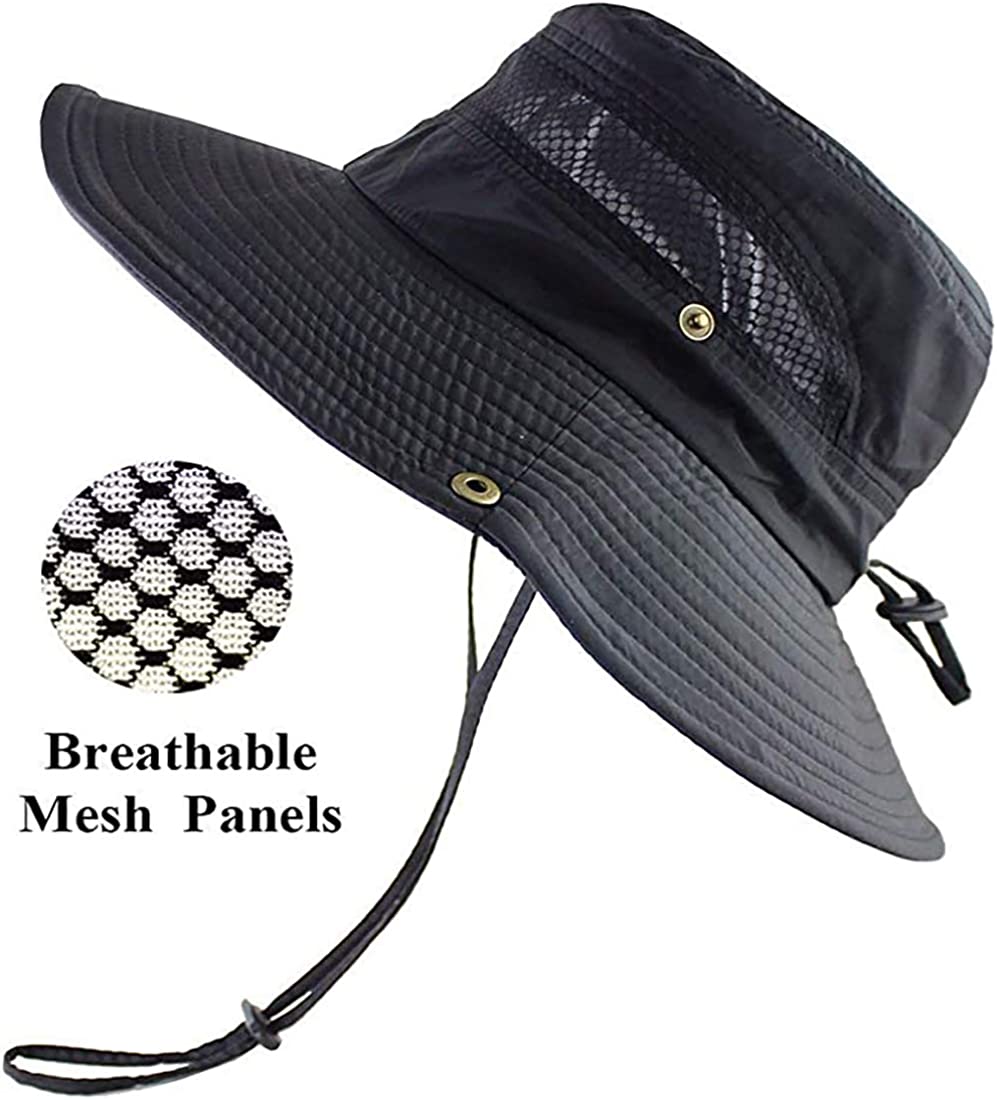 Men Women Sunscreen Cooling Hat Ice Cap Heatstroke Protection Cooling Cap Wide Brim Sun Hat with UV Protection