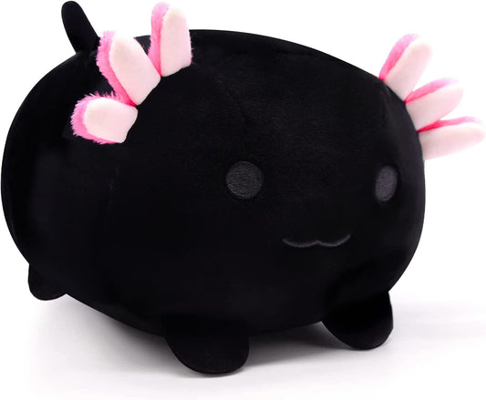 Axolotl Plush Toys Axolotl Stuffed Animal Plush Toy, Cute Axolotl Plushie Axolotl Pillow Plush Toy, Kawaii Black Stuffed Axolotl Plush Axolotl Toy for Kids Birthday Home Decoration