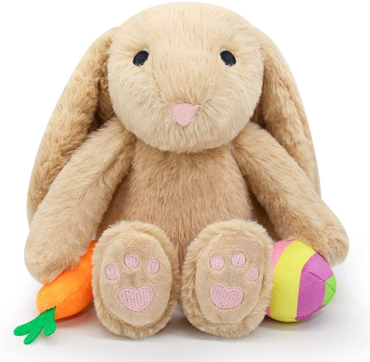 Bunny Plush Cute Easter Rabbit Stuffed Animal Toy, Soft Easter Bunny Plush Stuffed Rabbit Doll Toys for Kids Easter Gifts for Boys Girls