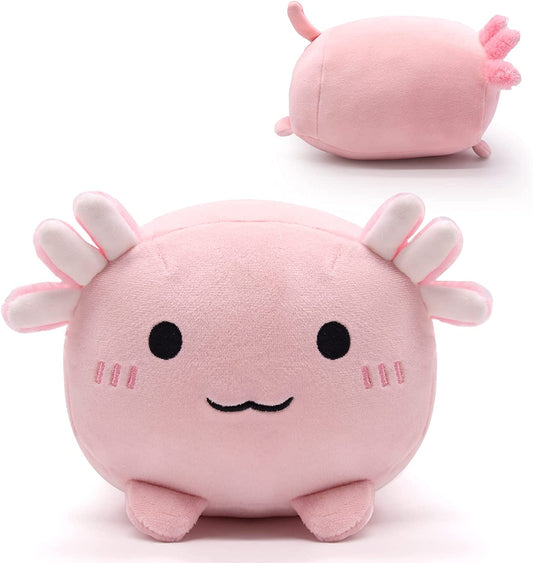 Axolotl Plush Toys Cute Axolotl Stuffed Animal Plush Toy, Kawaii Axolotl Plushie Pillow Pink Stuffed Axolotl Plush Axolotl Pillow Plush Toy for Kids Birthday Home Decoration