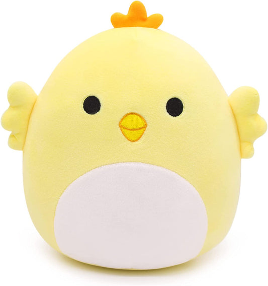 Easter Chick Plush Toys, Kawaii Chick Stuffed Animals Plushie, Soft Easter Chick Doll Pillow Easter Plush Gift for Kids