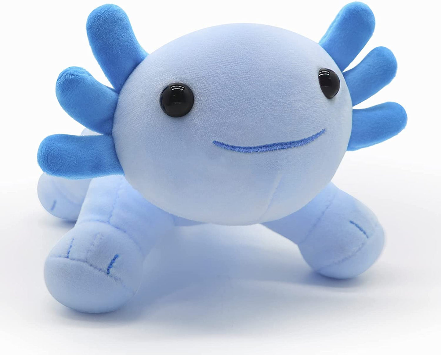 Axolotl Plush Toys 10.5'' Cute Axolotl Stuffed Animal, Kawaii Axolotl Plushie Pillow Doll, Blue Axolotl Plush Toy Cute Axolotl Plush Toy Pillow for Kids Birthday Home Decoration