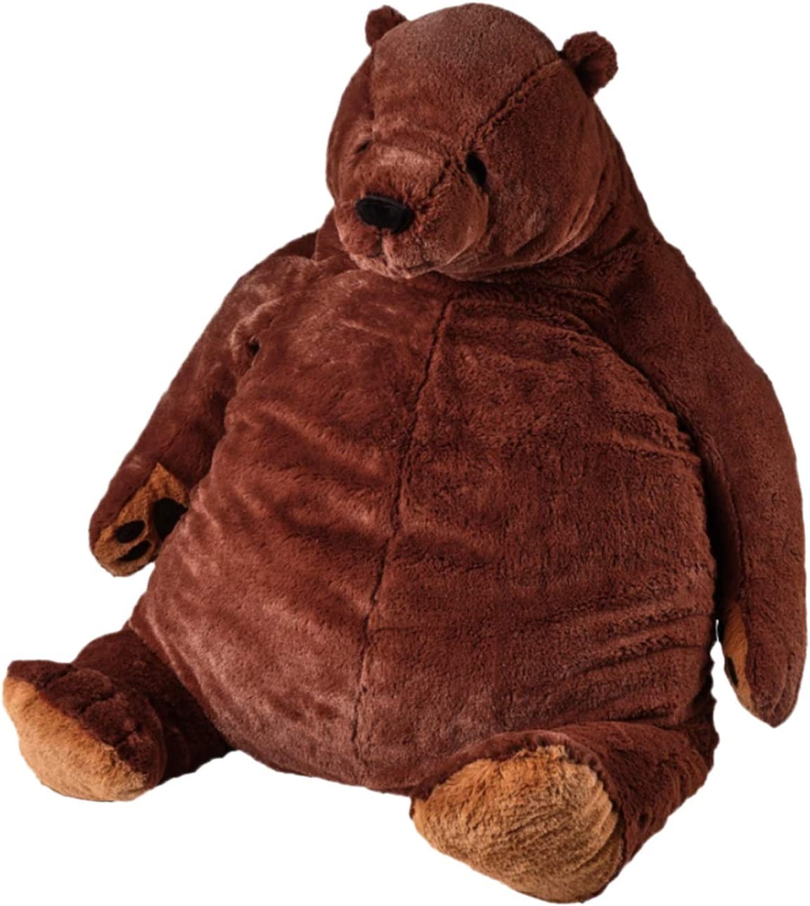 Giant Teddy Bear Dark Brown Plush Toy Big Teddy Bear Stuffed Animal Doll Valentine's Home Decor Birthday Gift for Girl,Boy,Girlfriend (23.62IN)