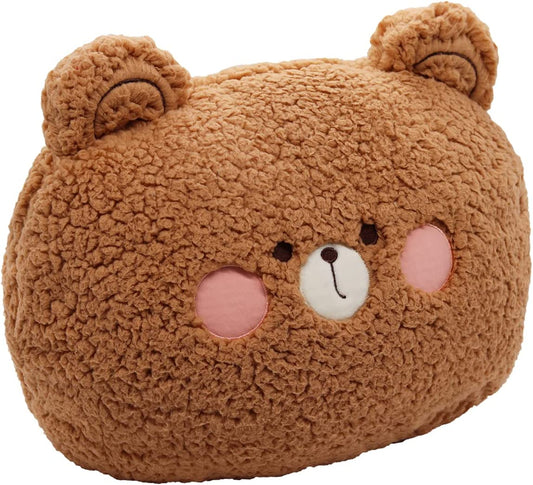 Bear Plush Pillow Soft Cute Animal Plushies Toy Kawaiii Plush Birthday Bear Suitable for Boys and Girls Stuffed Animals for Kids Sleeping Nap Kawaiii Pillow 14.9in