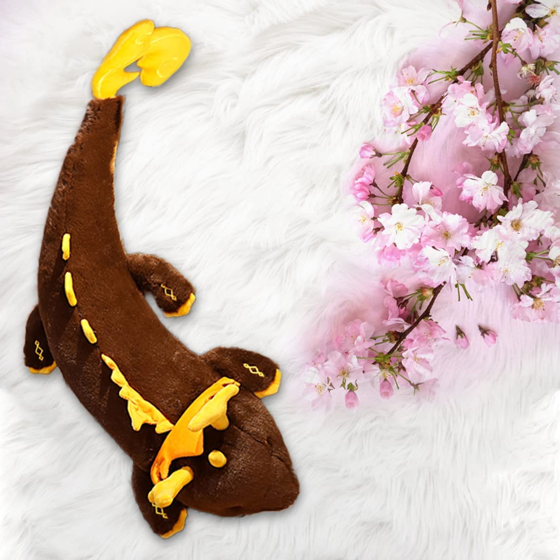 Zhongli Dragon Plushie Decor Gen-shin Impact Zhong Li Dragon Plush Body Pillow Cushion Soft Stuffed Animal for Fans Kids Gifts