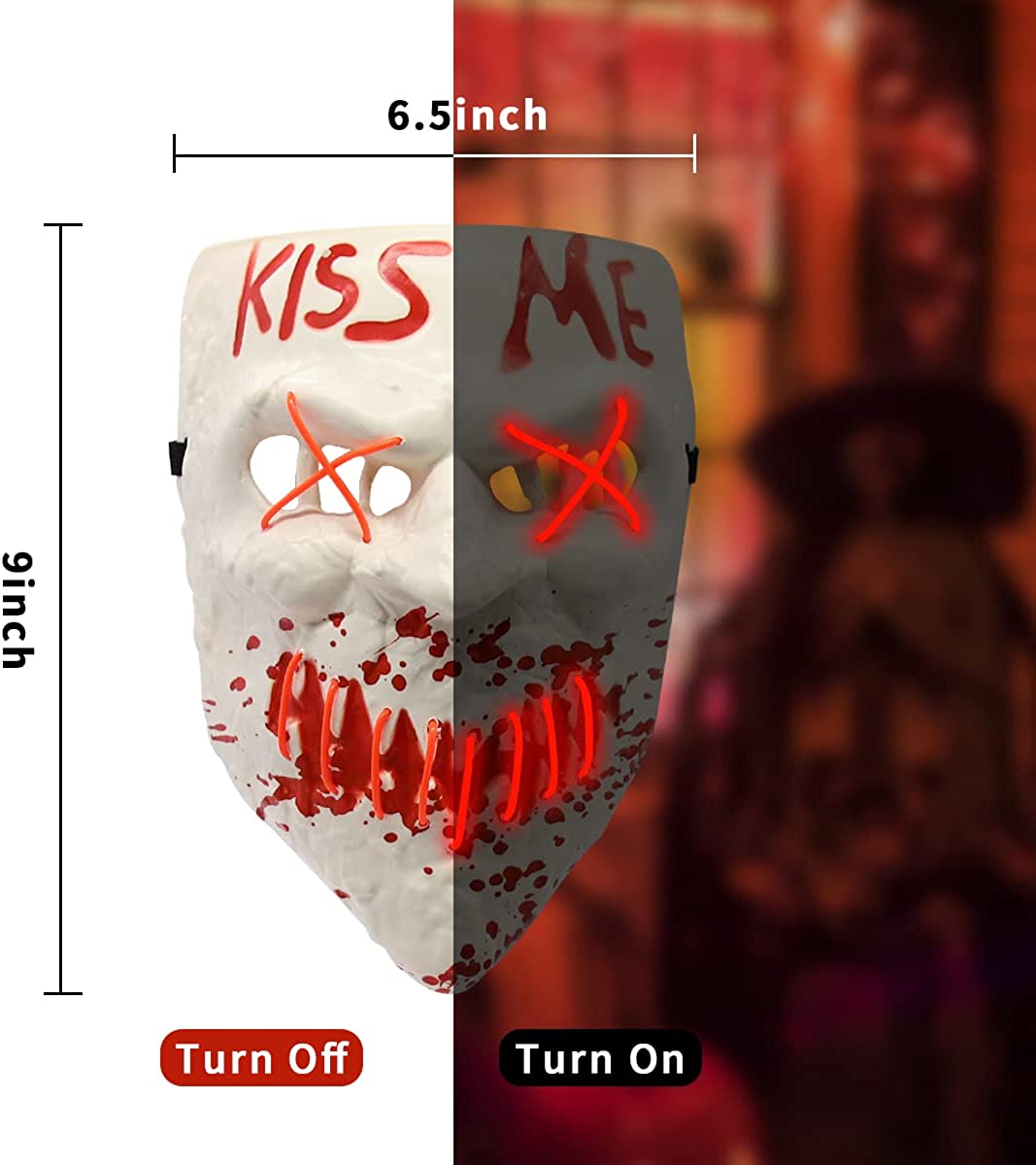 Halloween Mask Creepy Mask Realistic Halloween Mask Halloween Full Head Skull Latex Helmet Cosplay Party Props