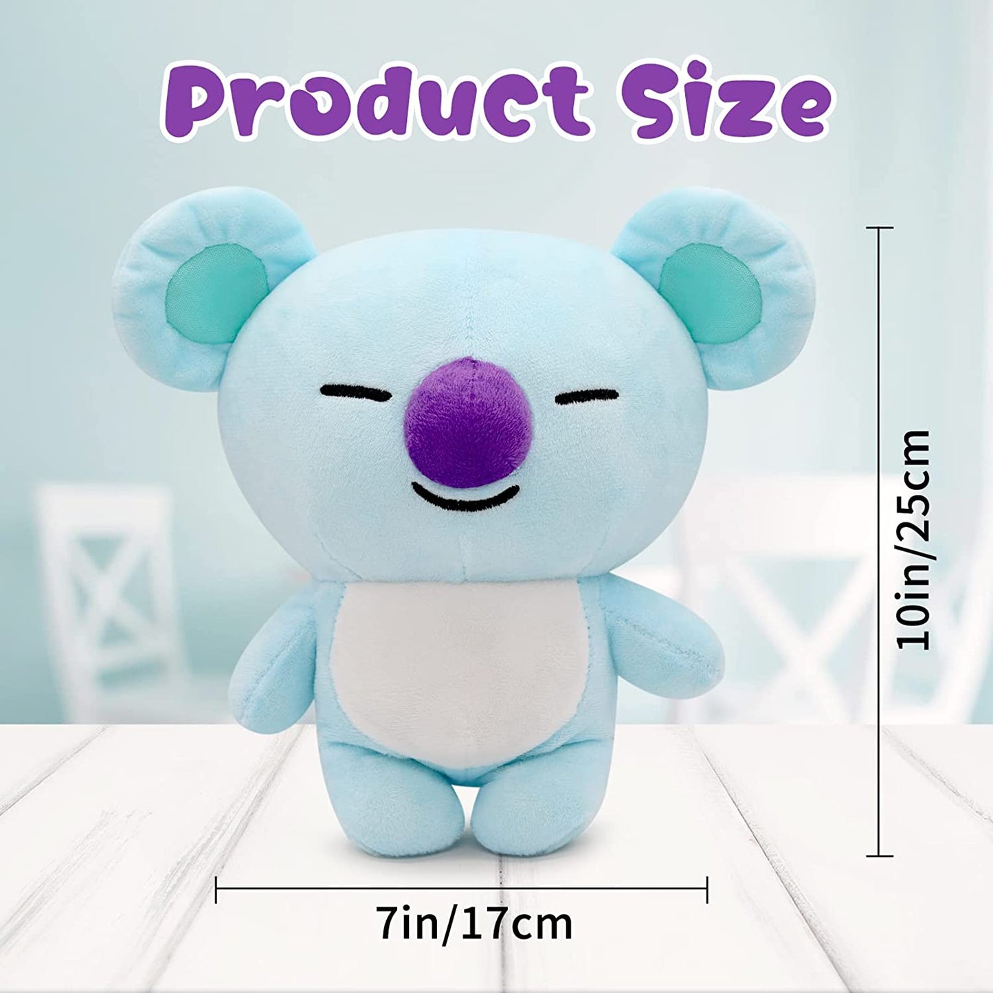 Koala Plush Pillow, Koala stuffed animal Toy, Cute Plush Koala Doll, Kawaii Stuffed Koala Plush Toy for Kids Girls Boys Birthday