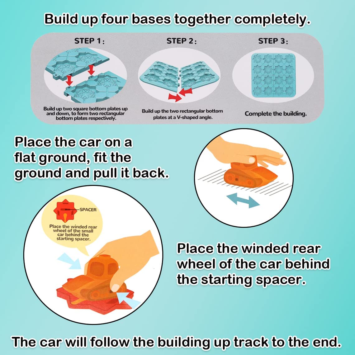 Logical Road Builder Rush Hour Game,Puzzle Game from New Wave,7 Year Old Board Games for Kids Helps Develop Children’s Brains ,Family Games That Help Promote Parent-Child Relationships