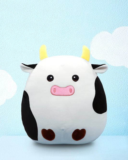 Cute Cow Plush Pillow,3D Cute Cow Plushies Toy Pillow,Cute Cow Plush,Cow Stuffed Animals,Super Soft Plush Stuffed Animal Gifts Kawaii Plush Stuffed Cow Pillow Cow Toy…