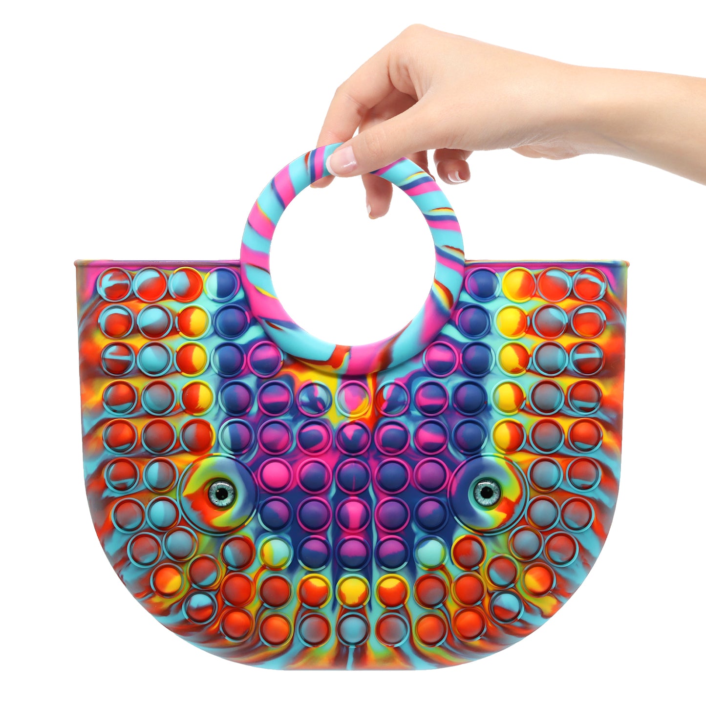 Handbag Toys Latest Pop Bubble Ladies Handbag Wallet Pop Bag Fashionable for Shopping Toys for Girls Pop Game Sensory Toy Handbags.